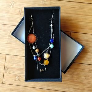 Solar Orbit Necklace
